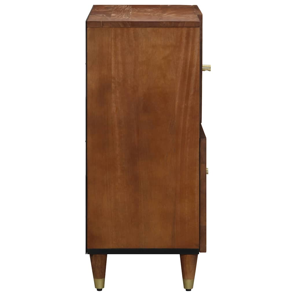 Buffet Marron 80 x 33,5 x 75 cm Bois de manguier massif - XIOS