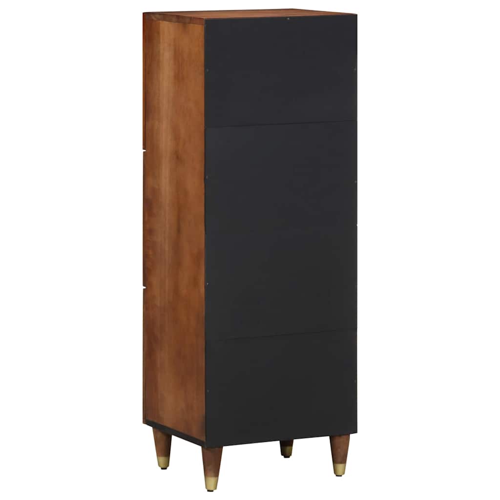 Haut Armoire Marron 40 x 33.5 x 110 cm Bois de manguier massif - XIOS