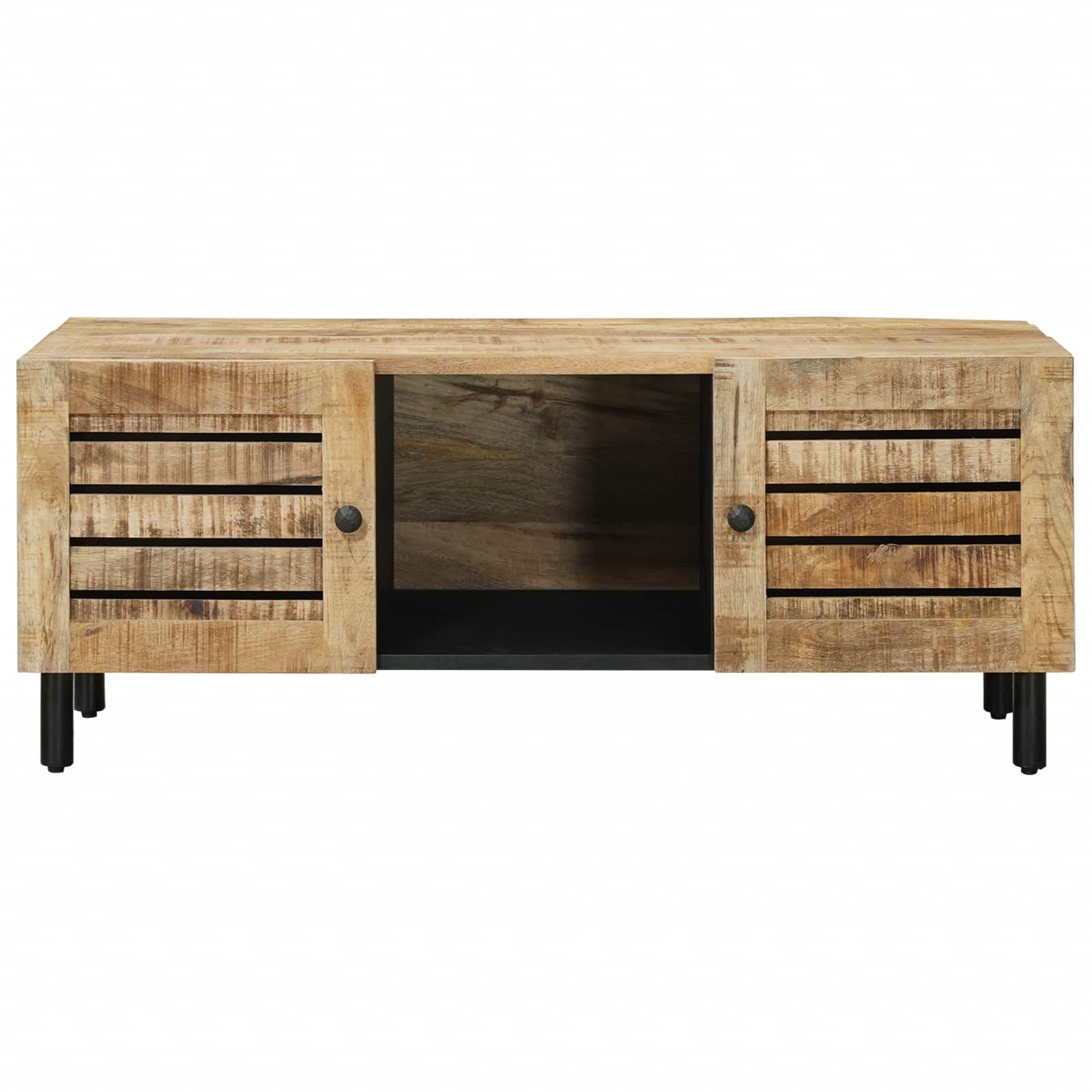 Table basse Naturel 100 x 54 x 40 cm Bois de mangue massif