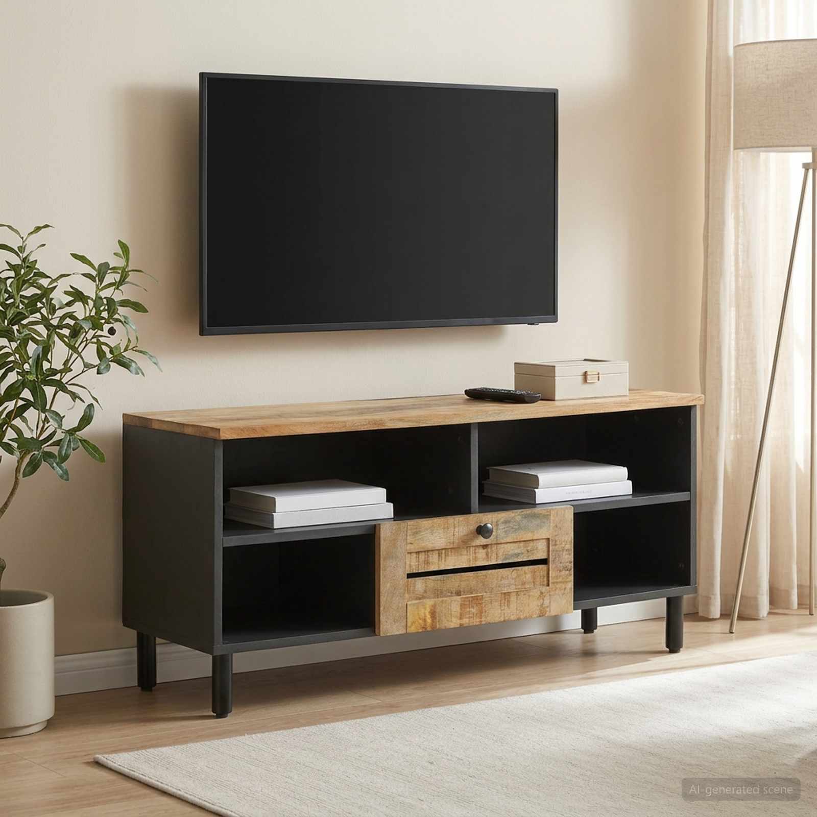 Armoires de rangement Naturel 100 x 33 x 46 cm