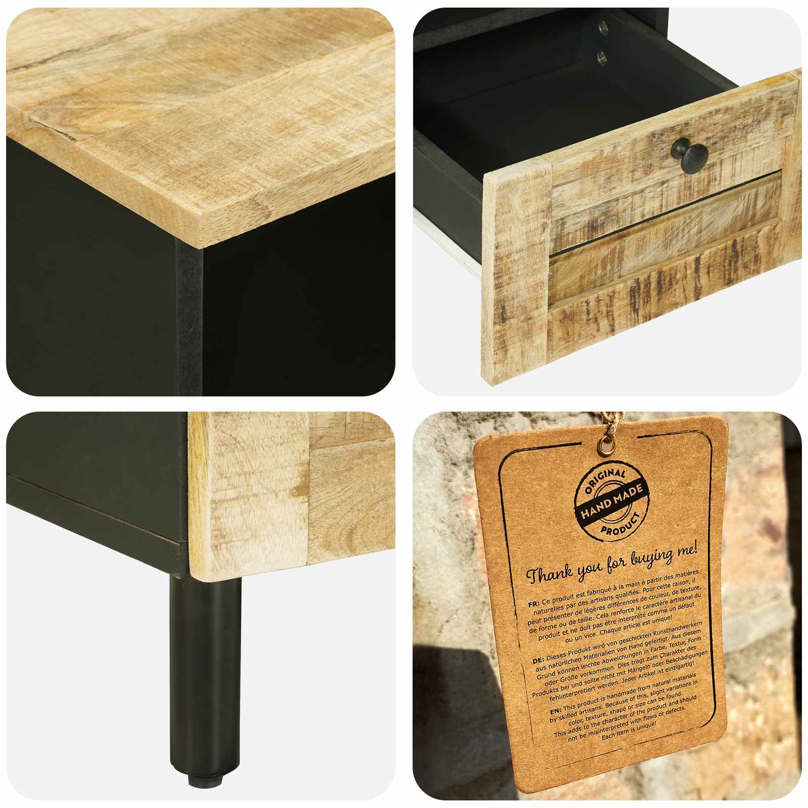 Armoires de rangement Naturel 100 x 33 x 46 cm