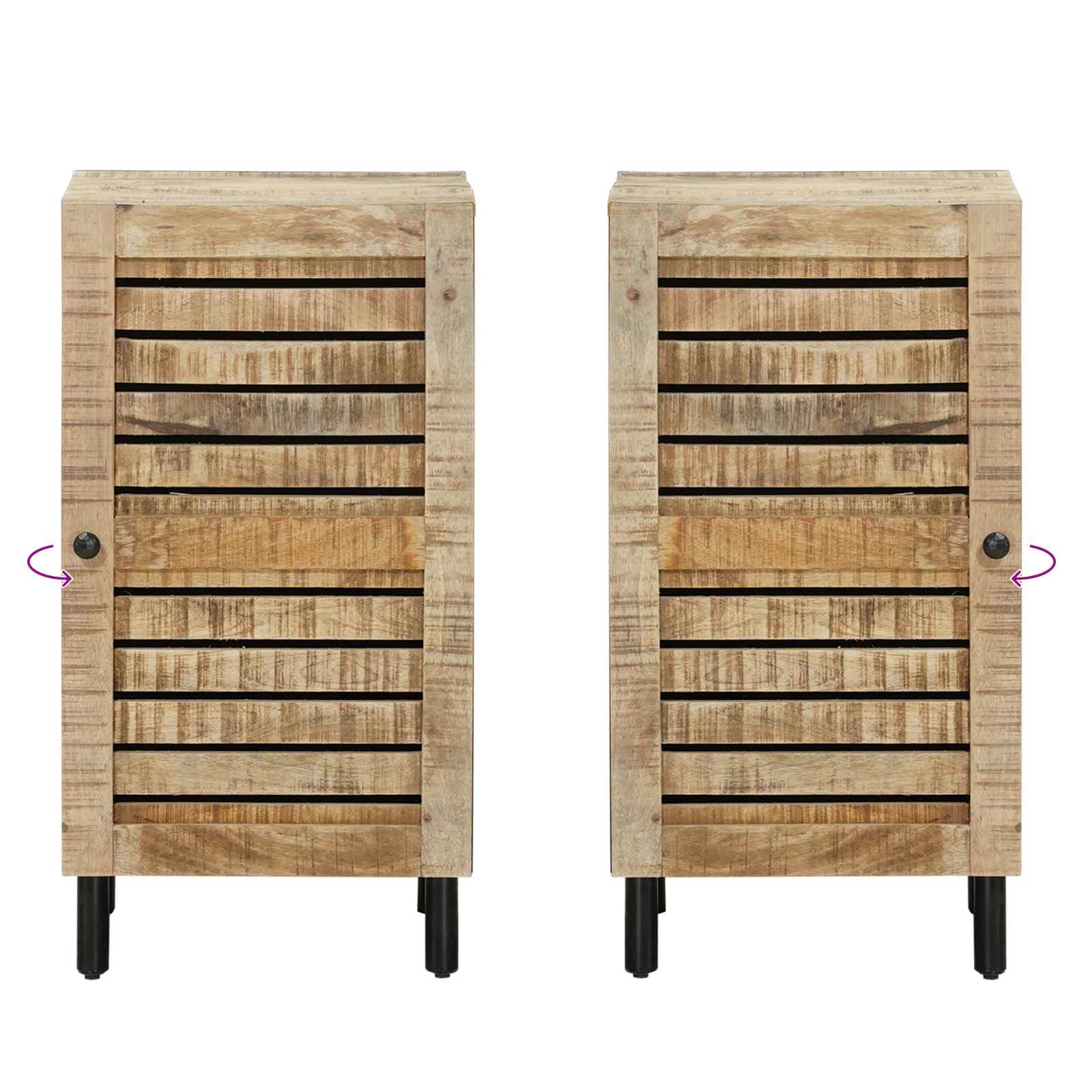 Armoire de rangement Naturel 40 x 33 x 75 cm
