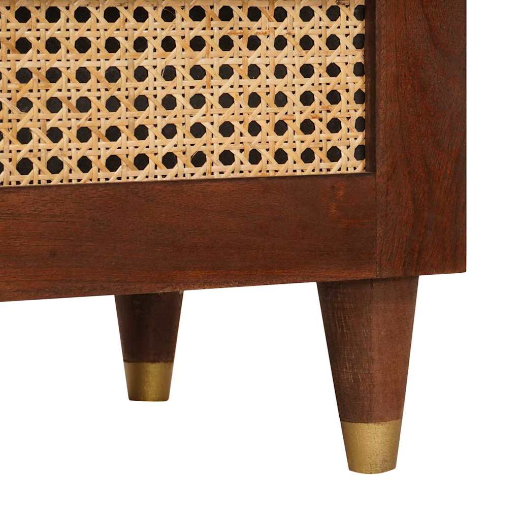 Meuble TV Marron 70 x 33,5 x 46 cm Bois de mangue massif - XIOS