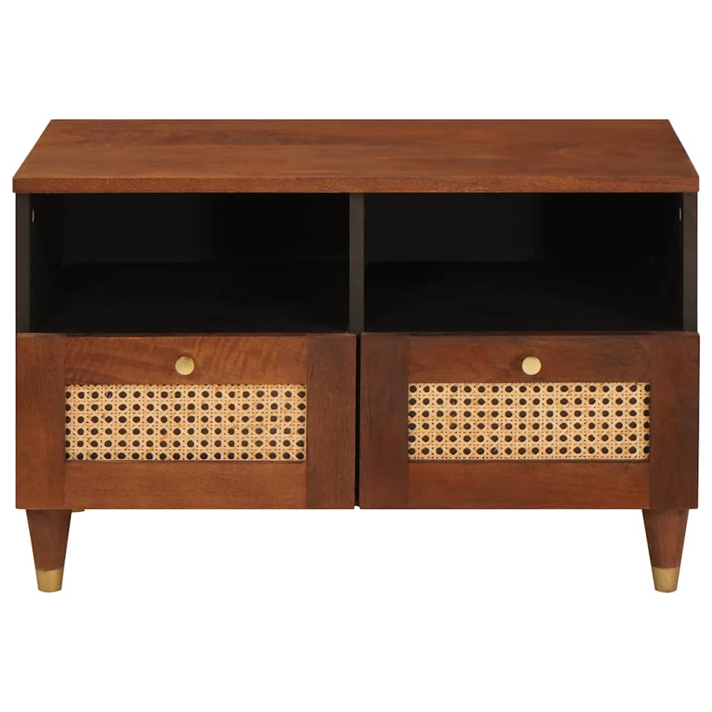 Meuble TV Marron 70 x 33,5 x 46 cm Bois de mangue massif - XIOS