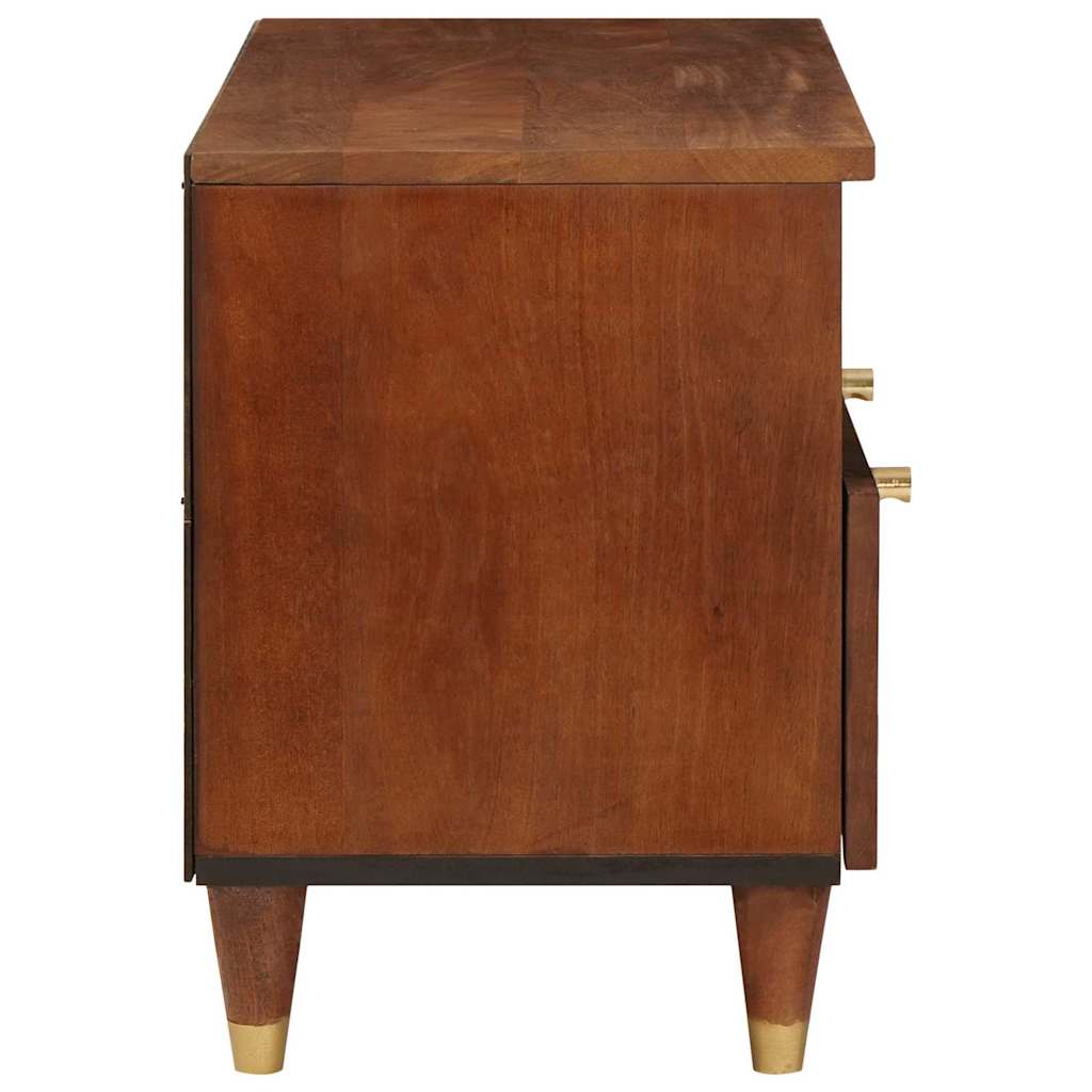 Meuble TV Marron 70 x 33,5 x 46 cm Bois de mangue massif - XIOS