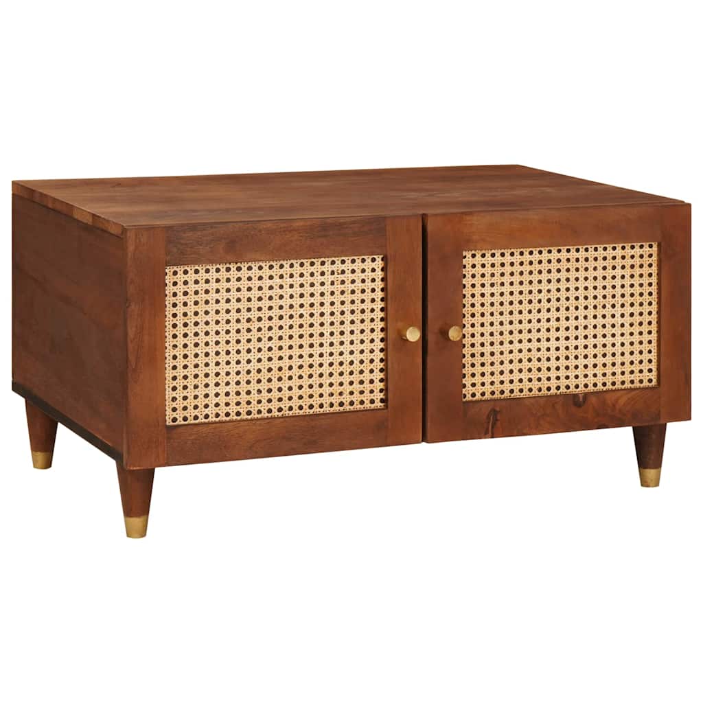 Table basse 80 x 50 x 40 cm Bois de mangue massif - XIOS