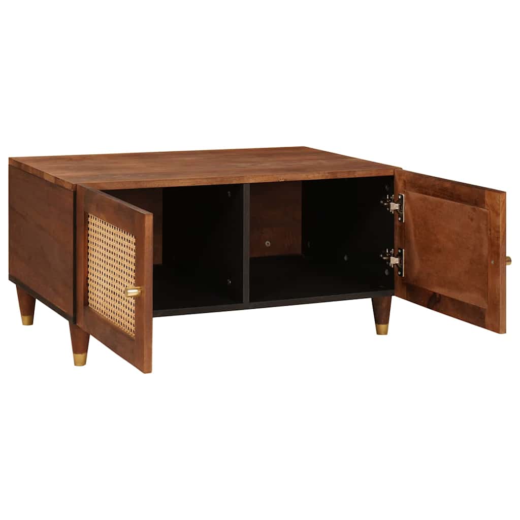 Table basse 80 x 50 x 40 cm Bois de mangue massif - XIOS