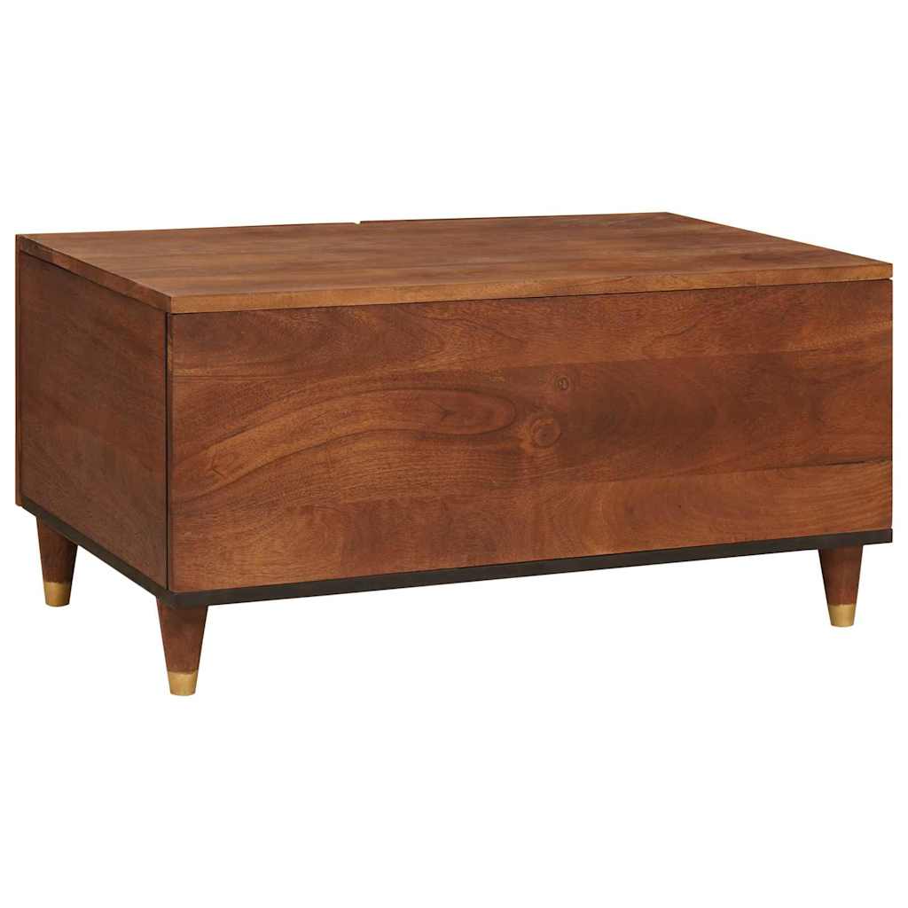 Table basse 80 x 50 x 40 cm Bois de mangue massif - XIOS