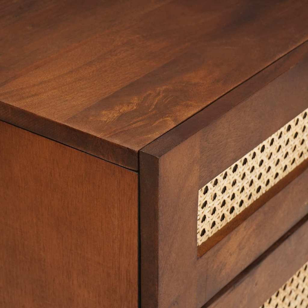 Tables de chevet 50 x 33 x 60 cm Bois de mangue massif - XIOS