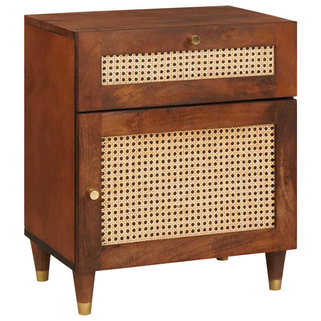 Tables de chevet 50 x 33 x 60 cm Bois de mangue massif - XIOS