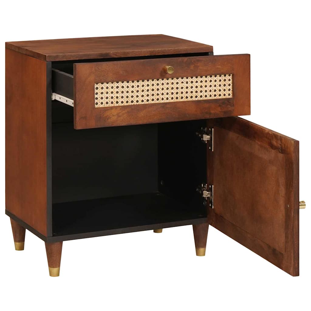 Tables de chevet 50 x 33 x 60 cm Bois de mangue massif - XIOS