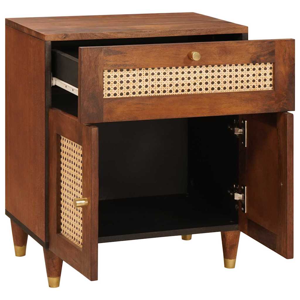 Tables de chevet 50 x 33 x 60 cm Bois de mangue massif - XIOS