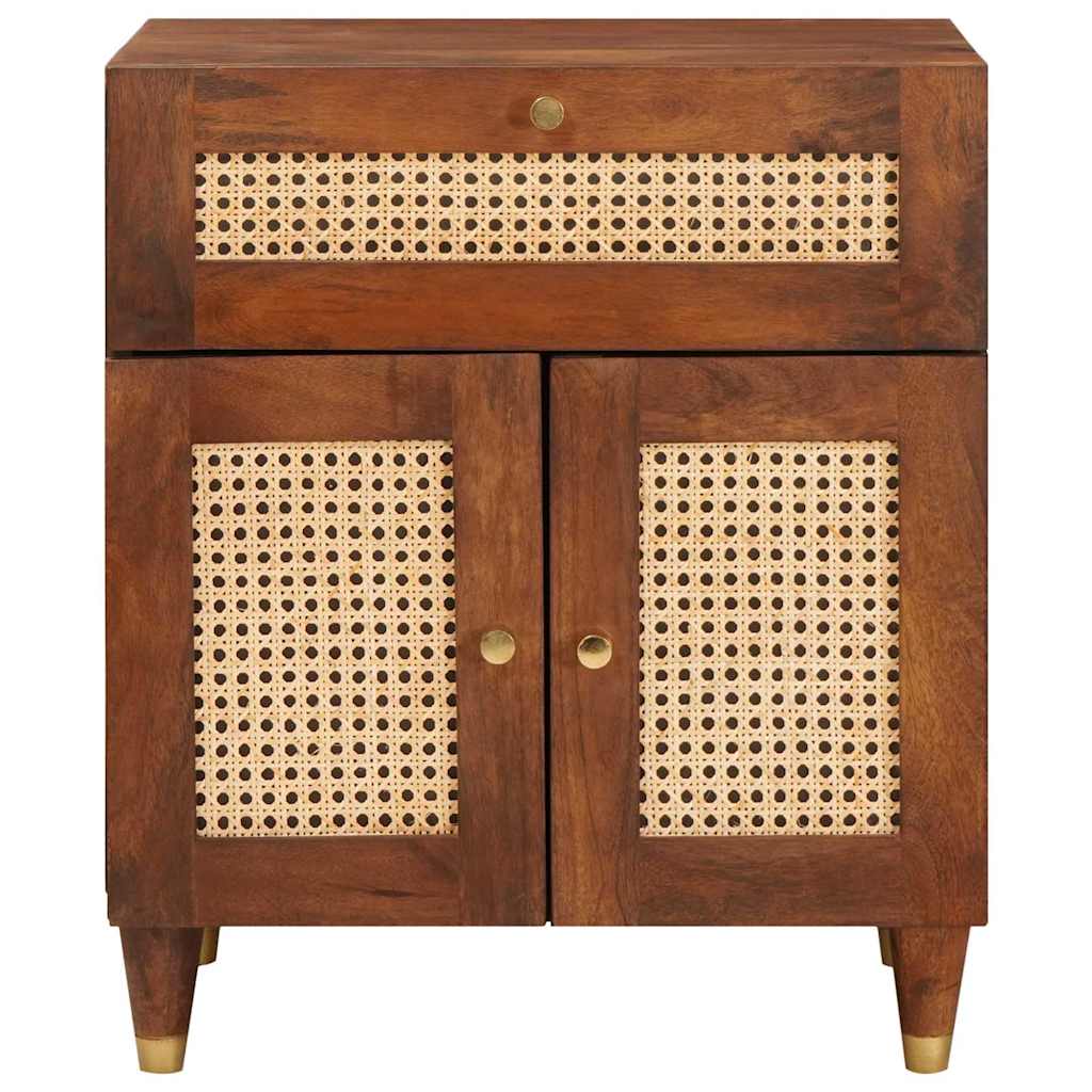 Tables de chevet 50 x 33 x 60 cm Bois de mangue massif - XIOS