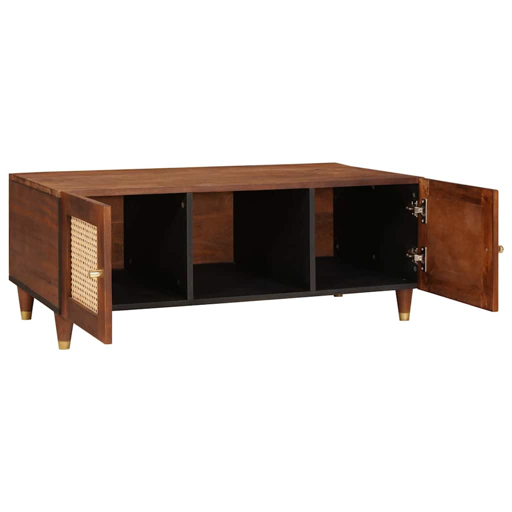 Table basse 100 x 54 x 40 cm Bois de mangue massif