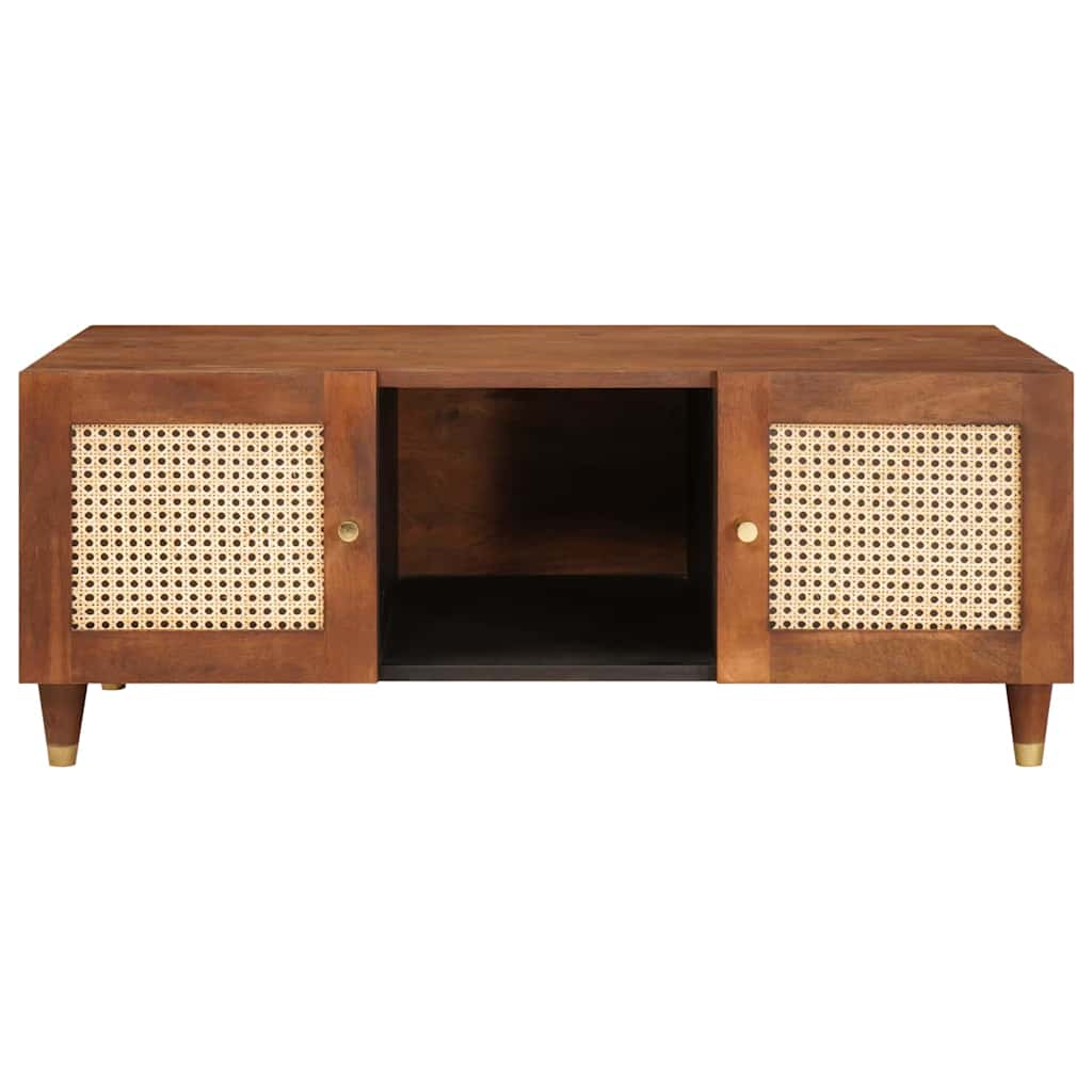 Table basse 100 x 54 x 40 cm Bois de mangue massif