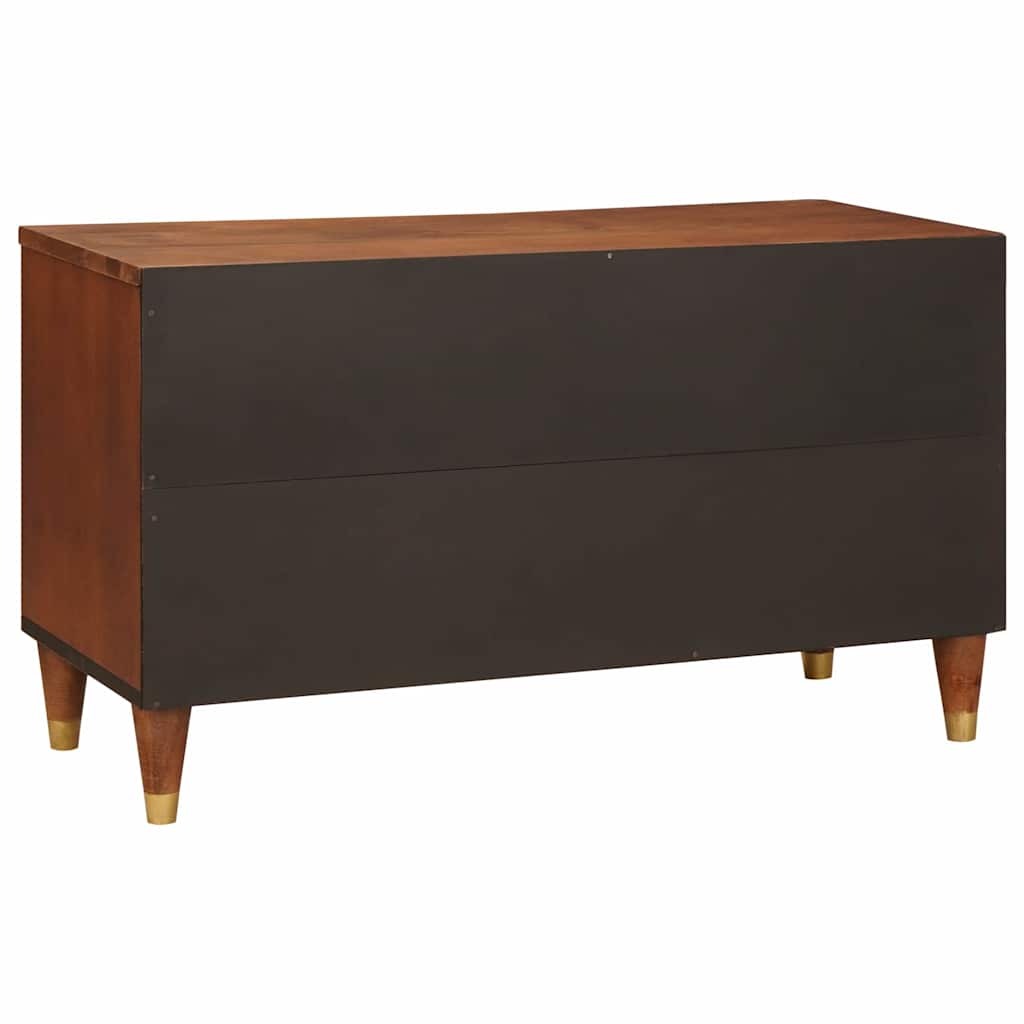 Meubles et étagères de rangement pour médias avec porte Marron - XIOS