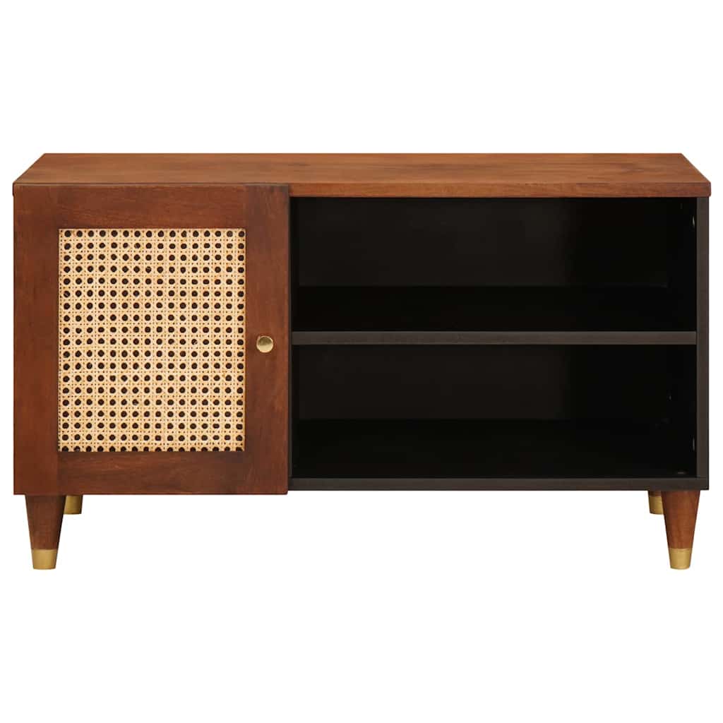 Meubles et étagères de rangement pour médias avec porte Marron - XIOS