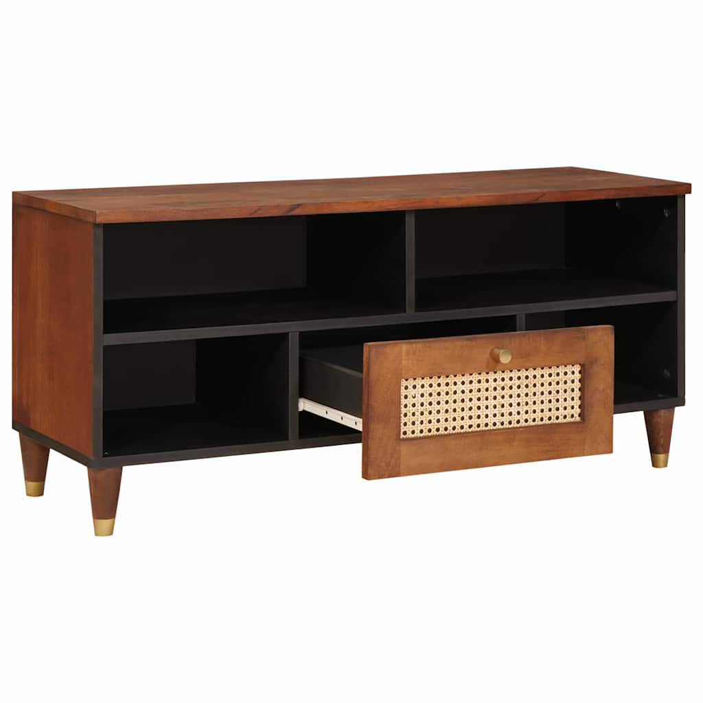 Meubles et étagères de rangement pour médias avec tiroir Marron - XIOS