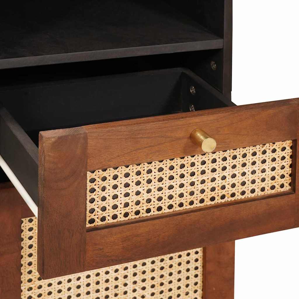 Buffet Marron 38 x 33,5 x 160 cm Bois de mangue massif - XIOS