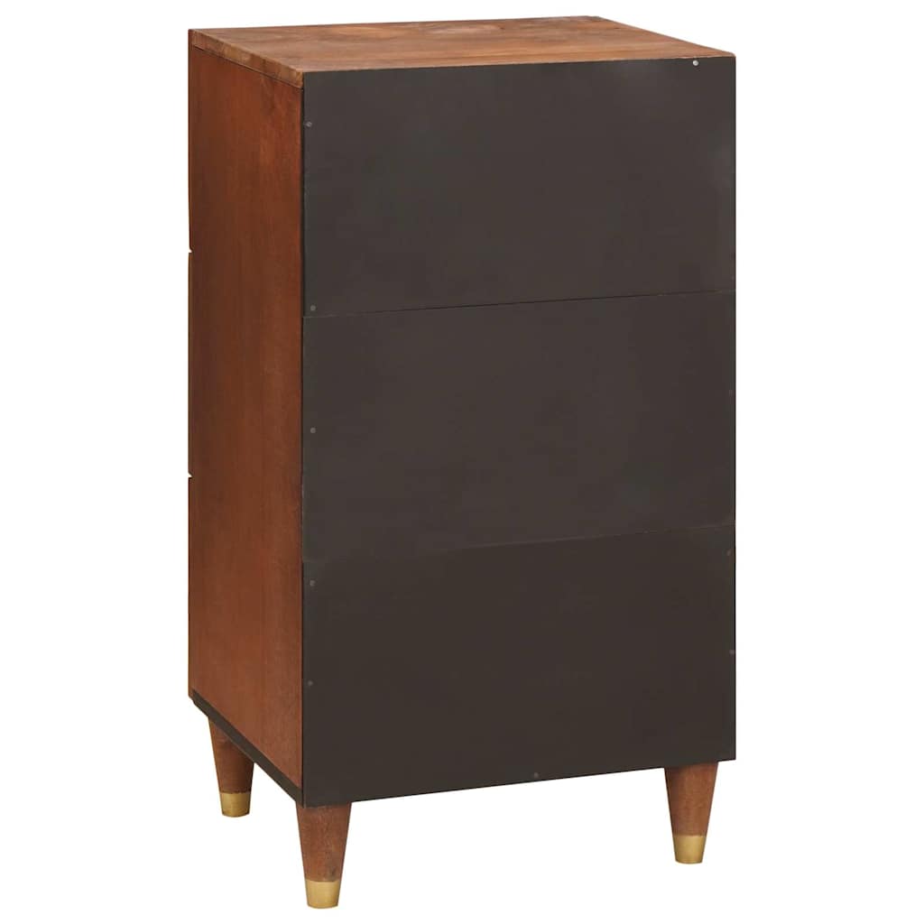 Buffet Marron 40 x 33.5 x 75 cm Rotin et bois de mango massif - XIOS