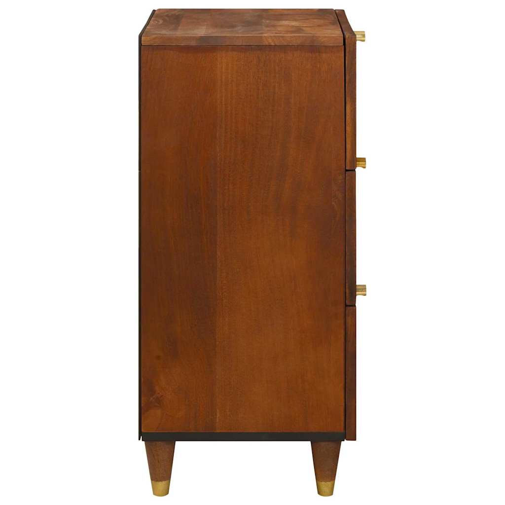 Buffet Marron 40 x 33.5 x 75 cm Rotin et bois de mango massif - XIOS