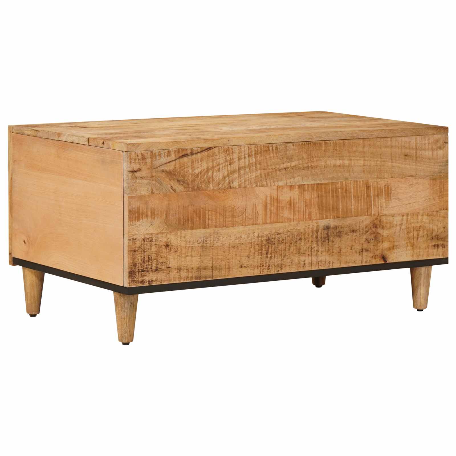 Table basse Marron 80 x 50 x 40 cm Bois de mangue massif - XIOS