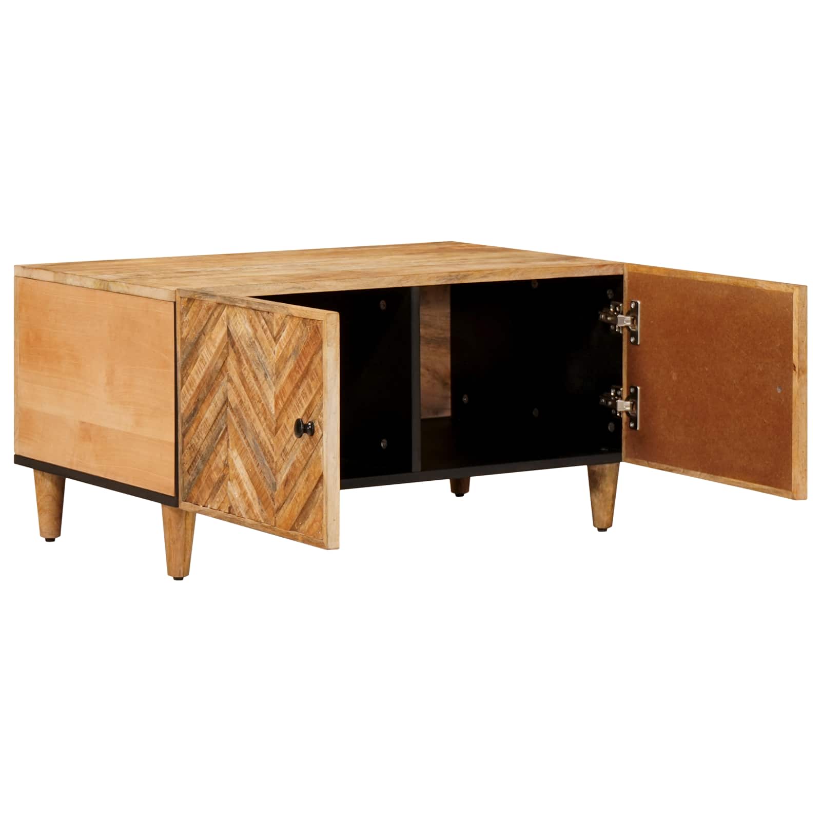 Table basse Marron 80 x 50 x 40 cm Bois de mangue massif - XIOS