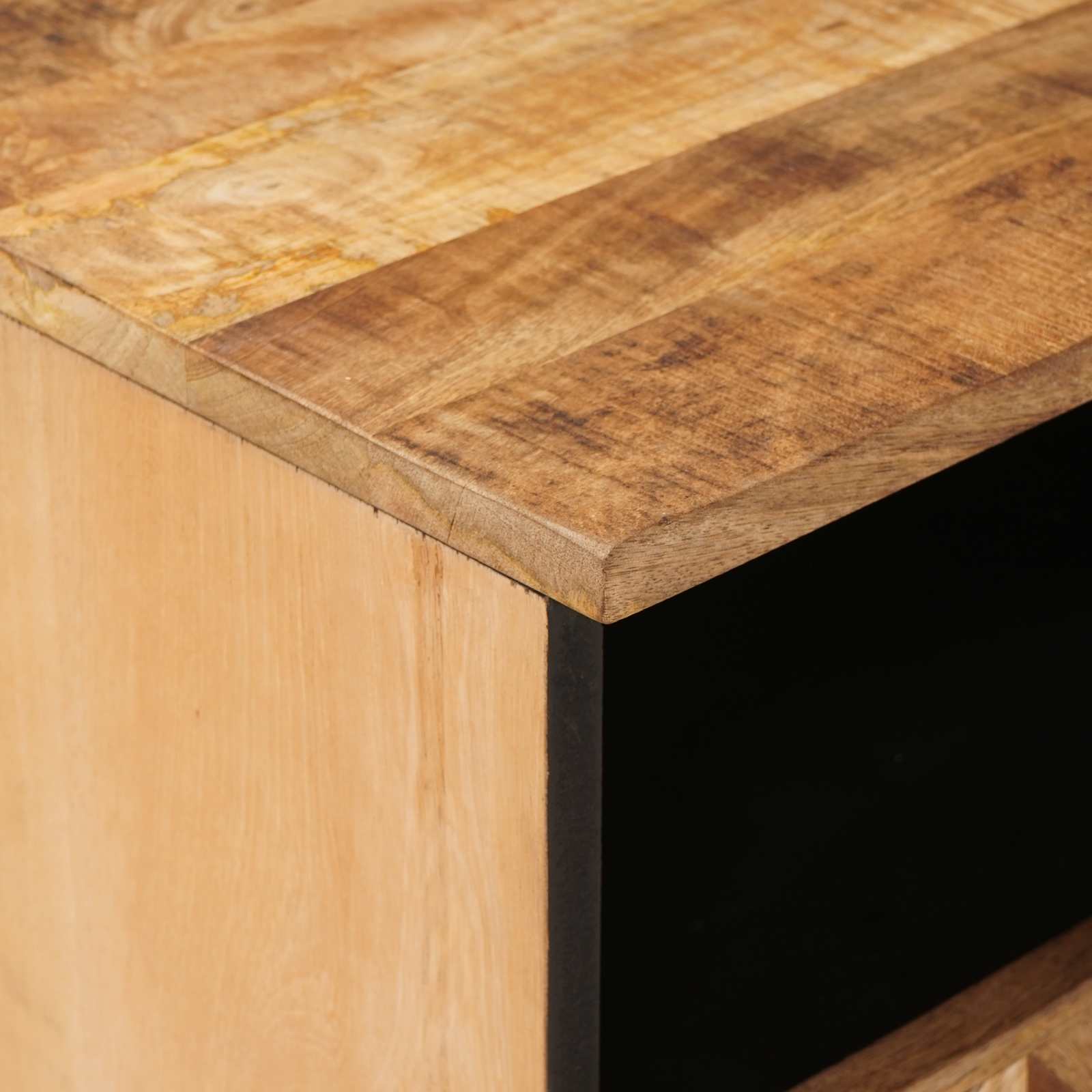 Table de chevet 2 pièces Marron 50 x 33 x 60 cm