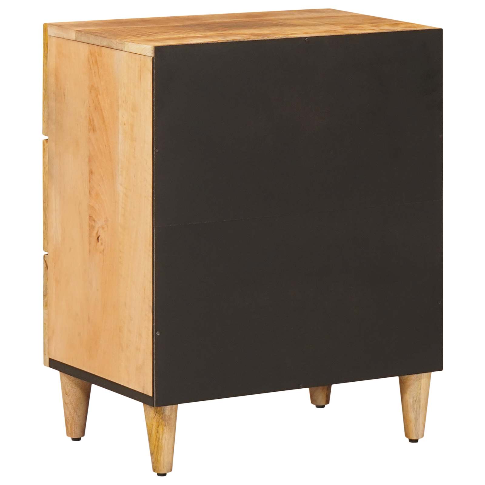 Table de chevet Marron 50 x 33 x 60 cm Bois de mangue massif - XIOS