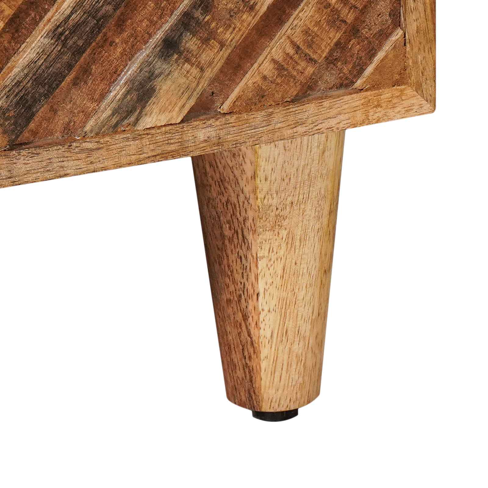 Table de chevet Marron 50 x 33 x 60 cm Bois de mangue massif - XIOS