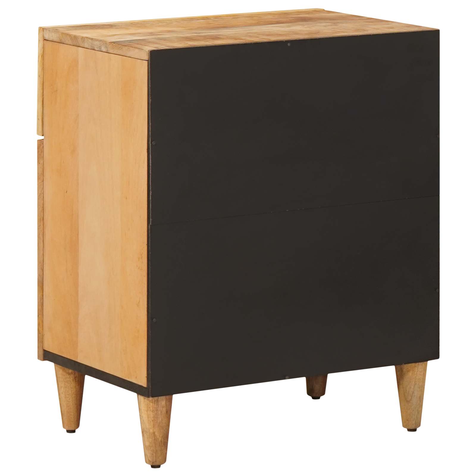 Table de chevet Marron 50 x 33 x 60 cm Bois de mangue massif - XIOS