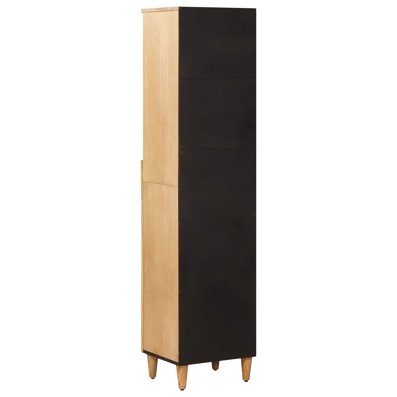 Cabinet de salle de bain avec tiroir Marron 38 x 33,5 x 160 cm