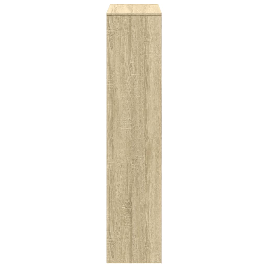 Étagère séparatrice de pièce 4 niveaux chêne sonoma - XIOS