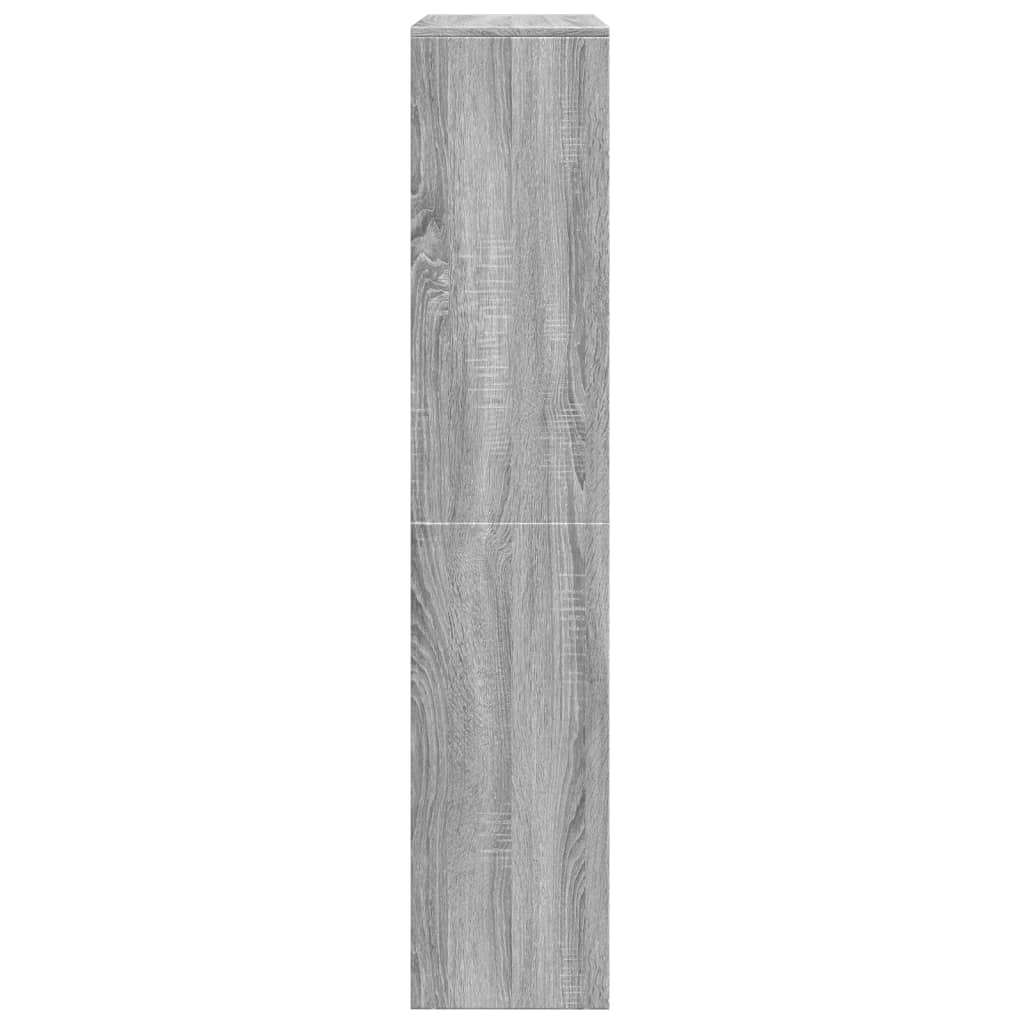 Étagère séparatrice de pièce 4 niveaux sonoma gris - XIOS