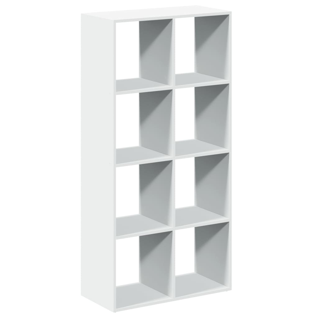 Bibliothèque séparateur de pièce Blanc 69,5 x 29 x 137,5 cm Bois d'ingénierie - XIOS
