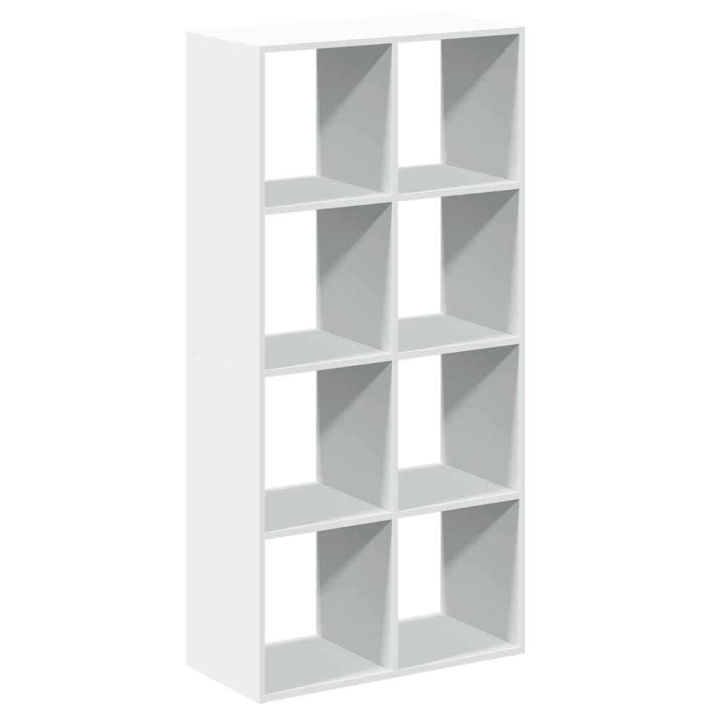 Bibliothèque séparateur de pièce Blanc 69,5 x 29 x 137,5 cm Bois d'ingénierie - XIOS