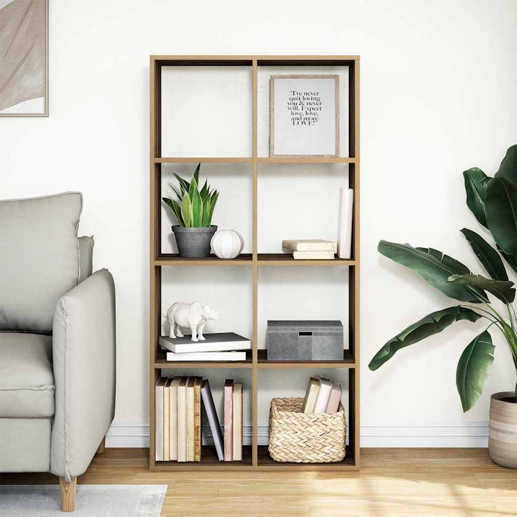 Étagère séparatrice de pièce chêne artisanal 69,5x29x137,5 cm - XIOS