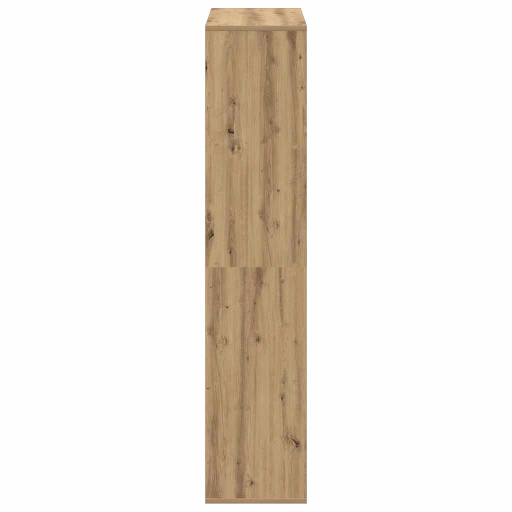 Étagère séparatrice de pièce chêne artisanal 69,5x29x137,5 cm - XIOS