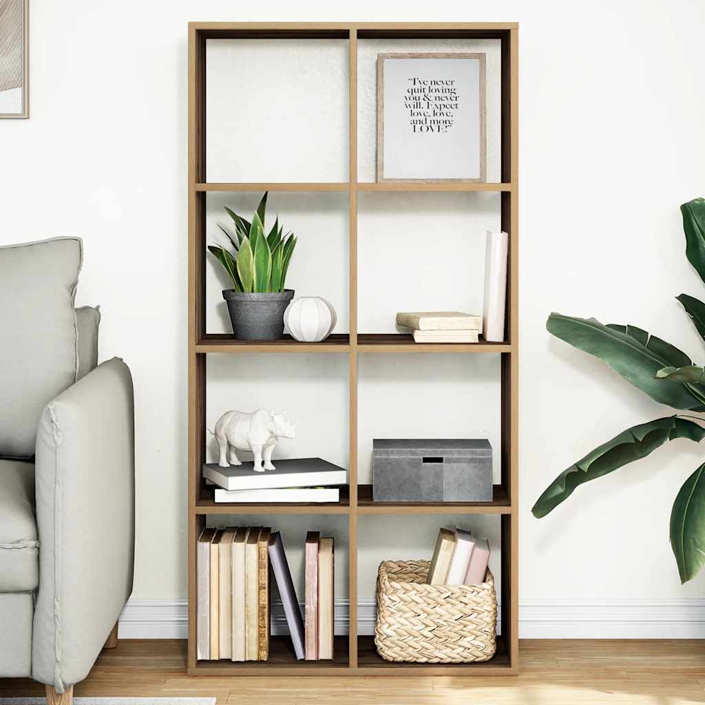 Étagère séparatrice de pièce chêne artisanal 69,5x29x137,5 cm - XIOS