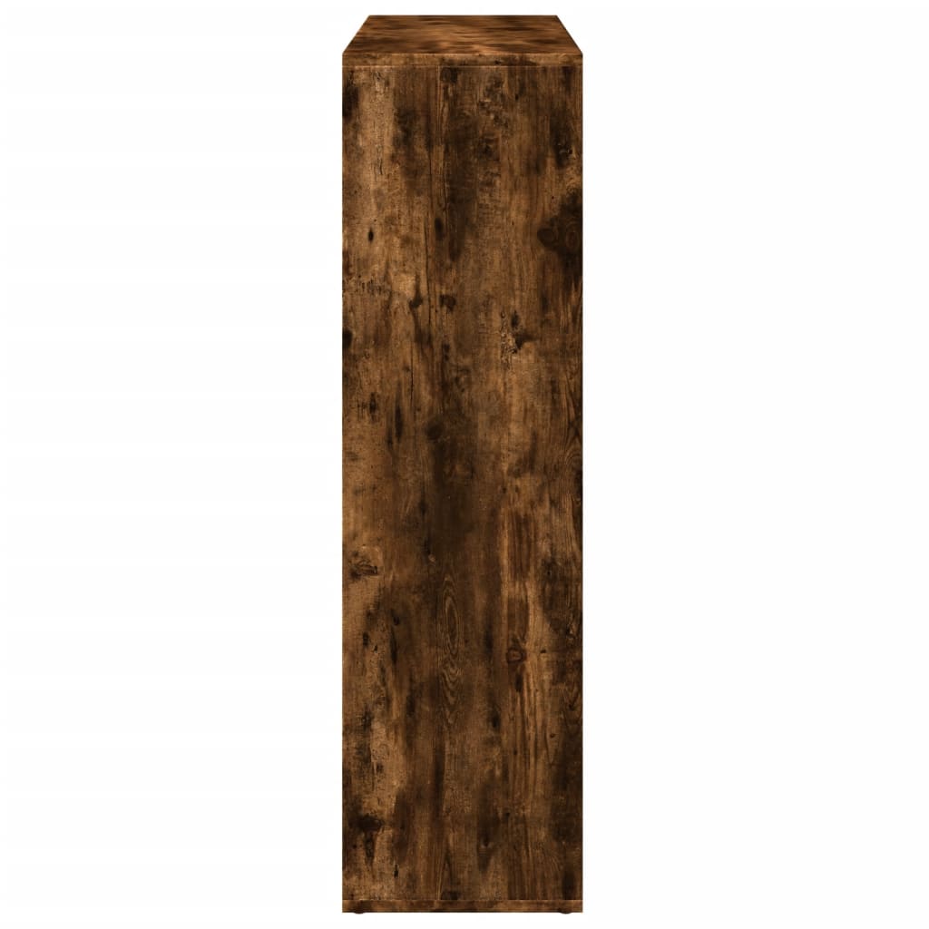 Étagère séparatrice de pièce chêne fumé 102x29x103,5 cm - XIOS