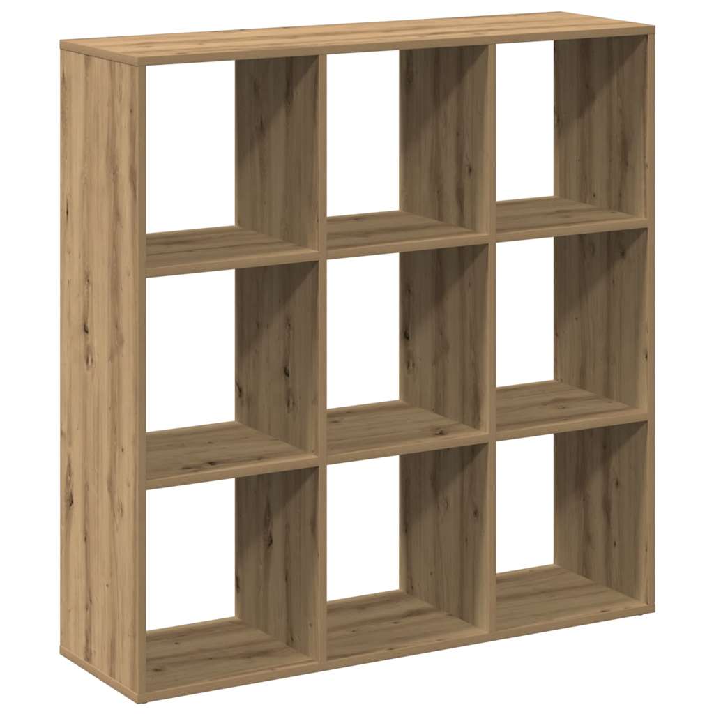 Étagère séparatrice de pièce chêne artisanal 102x29x103,5 cm - XIOS