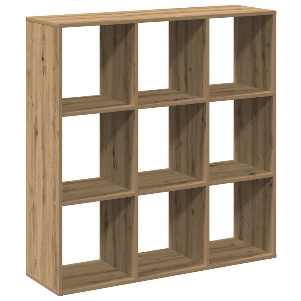 Étagère séparatrice de pièce chêne artisanal 102x29x103,5 cm - XIOS