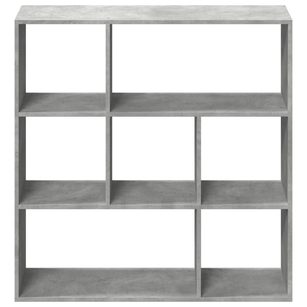 Étagère séparatrice de pièce gris béton 102x29x103,5 cm - XIOS