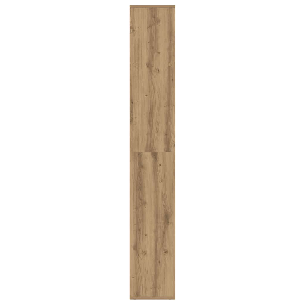 Étagère séparatrice de pièce chêne artisanal 67x25x161,5 cm - XIOS