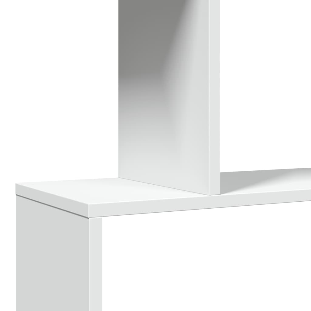 Étagère séparatrice de pièce à 3 niveaux blanc 70x24x97 cm - XIOS