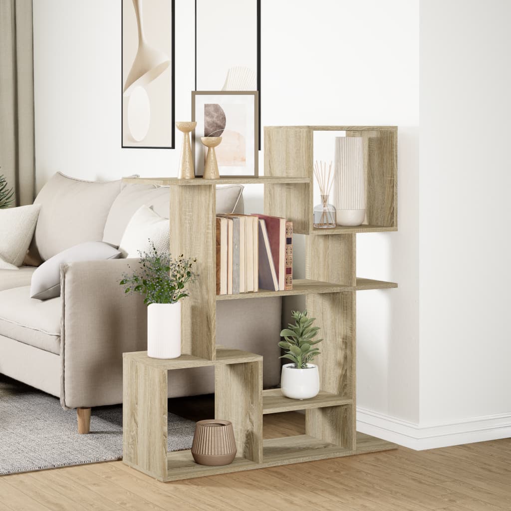 Étagère séparatrice de pièce chêne sonoma 92x29x112 cm - XIOS