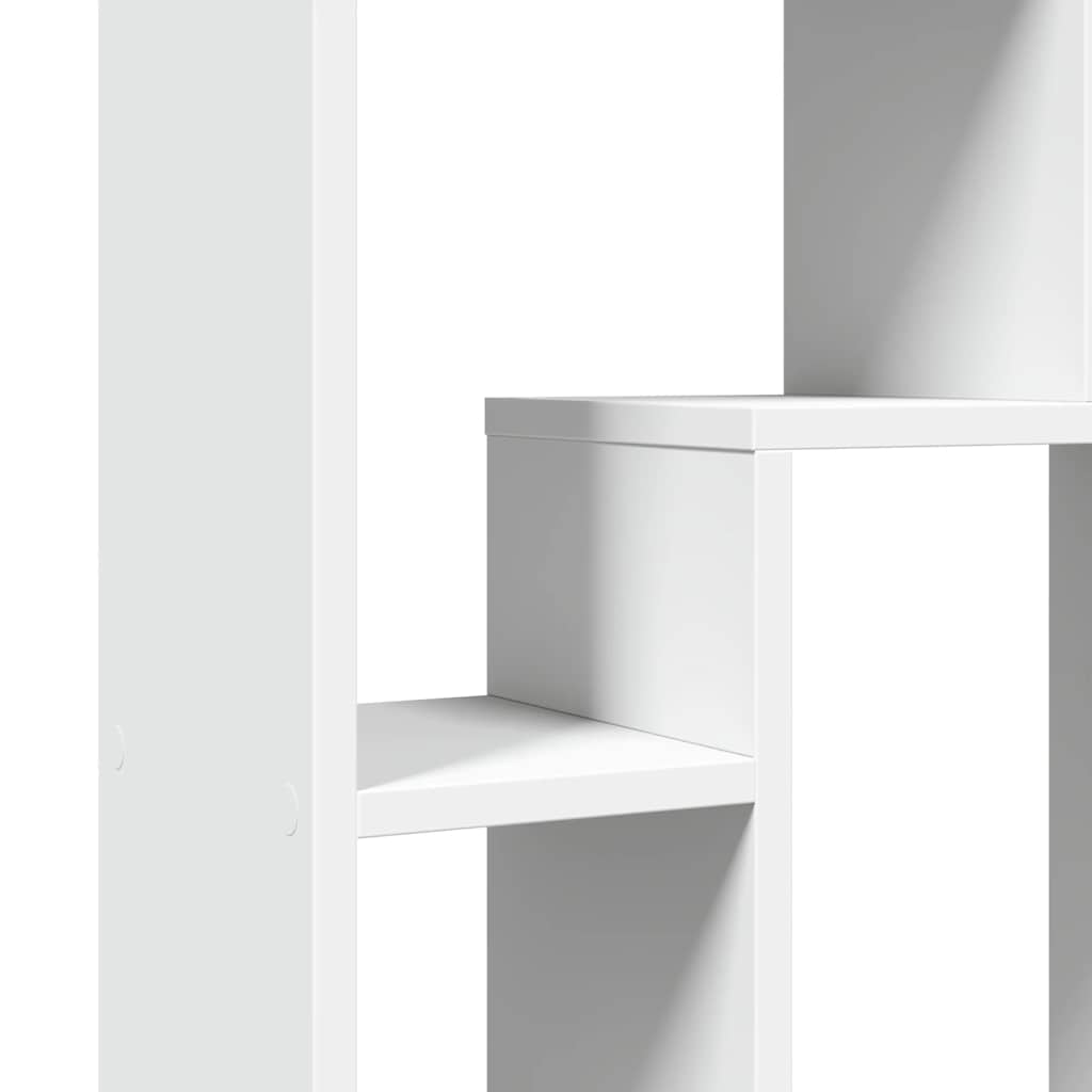 Bibliothèque Blanc 63x20x90 cm Bois d'ingénierie