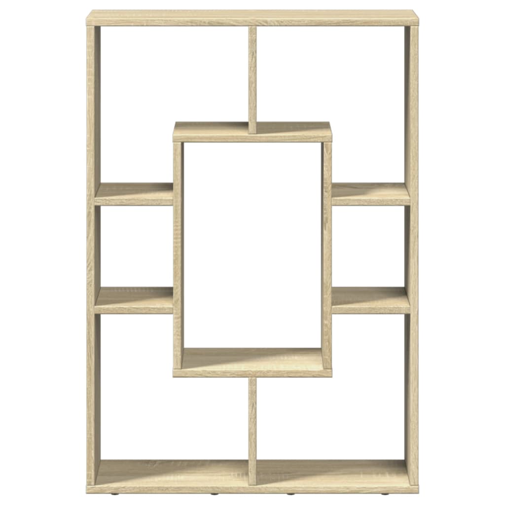 Bibliothèque chêne sonoma 63x20x90 cm bois d'ingénierie - XIOS