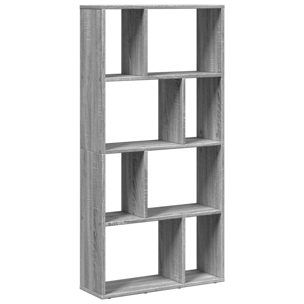 Bibliothèque sonoma gris 60x20x120 cm bois d'ingénierie - XIOS