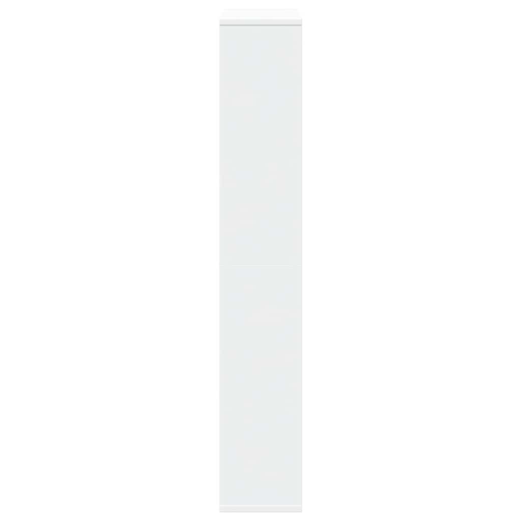 Bibliothèque blanc 72x20x120,5 cm bois d'ingénierie - XIOS